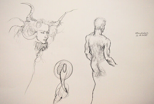 Eurhythmy by Goro Endow, Work on Paper for Sale on Singulart