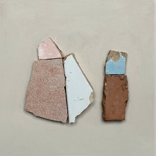 Tales of Tiles no.2 by Andrea Reichhart, Painting for Sale on Singulart