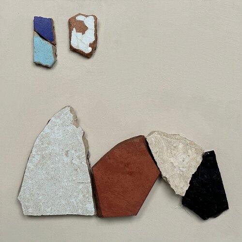 Tales of Tiles no.4 by Andrea Reichhart, Painting for Sale on Singulart
