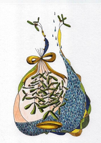 PEACE SEED "MISTELBACH" AUT von Gudrun KARGL, Zeichnungen kaufen auf Singulart