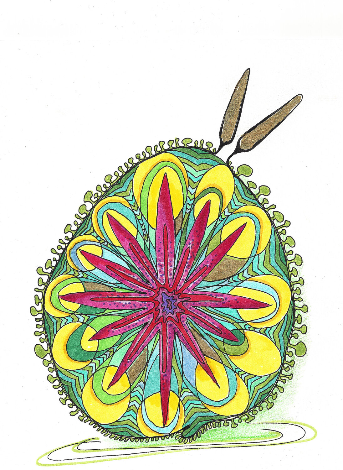 PEACE SEED "MARSEILLE" - Frankreich Gudrun KARGL