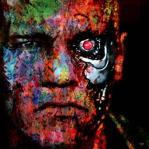 Terminator by Christian Lange, Digital for Sale on Singulart
