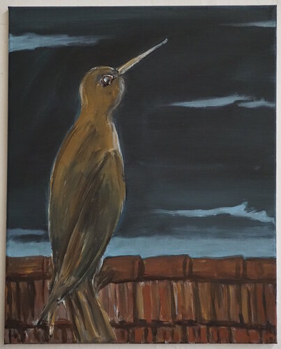 "Specht" (ler) by Marco Szedenik, Painting for Sale on Singulart
