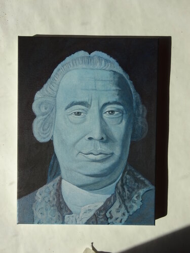 "David Hume" par Marco Szedenik, Peinture en vente sur Singulart