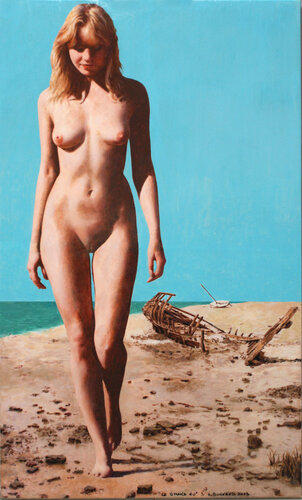 Le grand nu von Alain Bonnand, Malerei kaufen auf Singulart