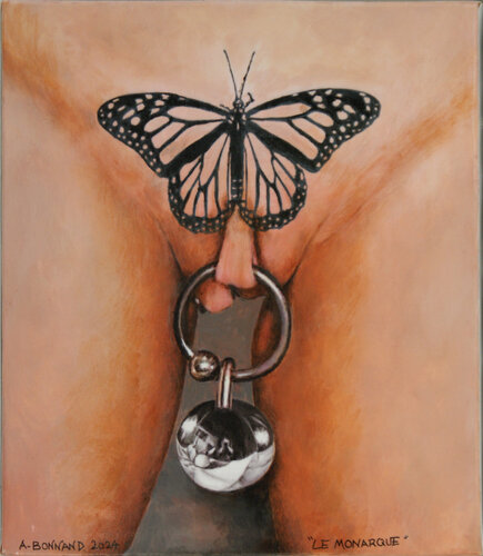 Le Monarque II von Alain Bonnand, Malerei kaufen auf Singulart