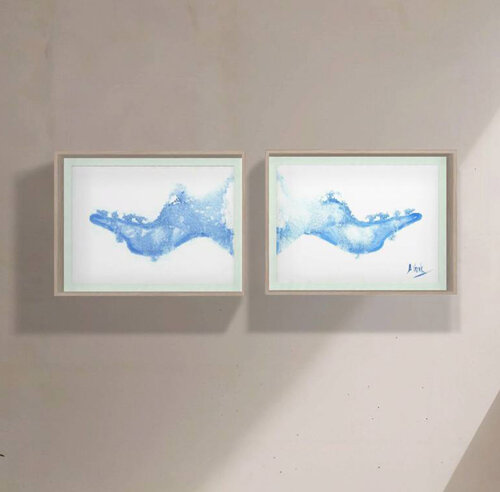 Water Hesitation van Alisa Vovk, Werk op papier te koop op Singulart