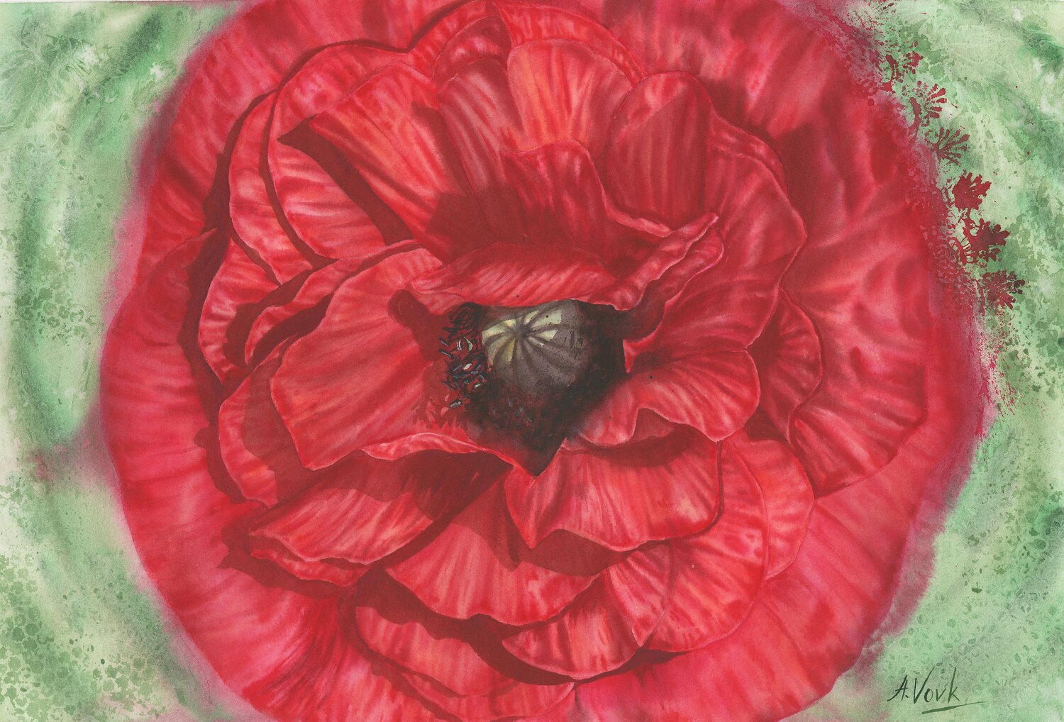 Unadorned Red Alisa Vovk