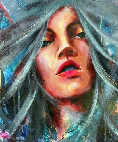 Voice of Silence di Lia Pau, Pittura in vendita su Singulart