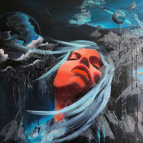 Inner Listening di Lia Pau, Pittura in vendita su Singulart