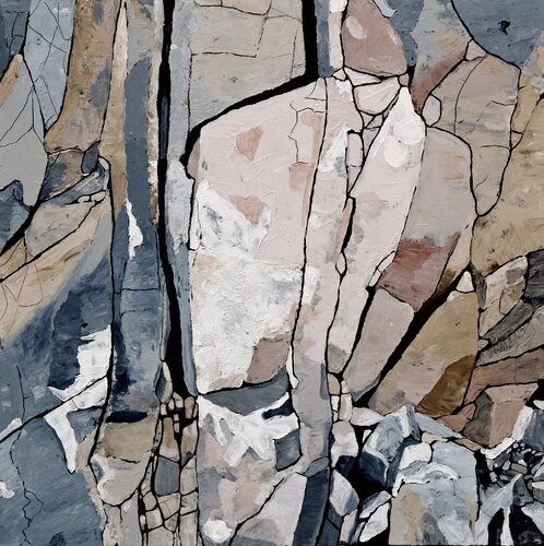 Rockface 13 van Maren Wellendorf, Schilderij te koop op Singulart