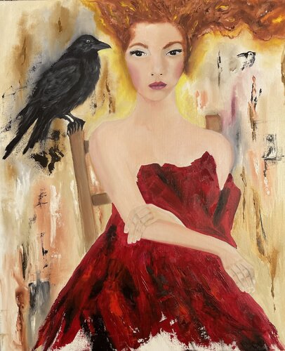 “Rosso d’anima” von Tiziana Stanco, Malerei kaufen auf Singulart