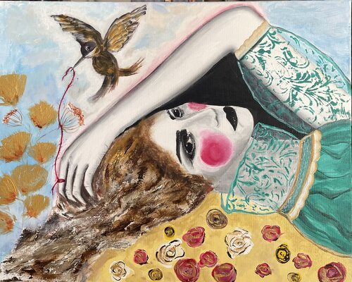 “Filo rosso” von Tiziana Stanco, Malerei kaufen auf Singulart