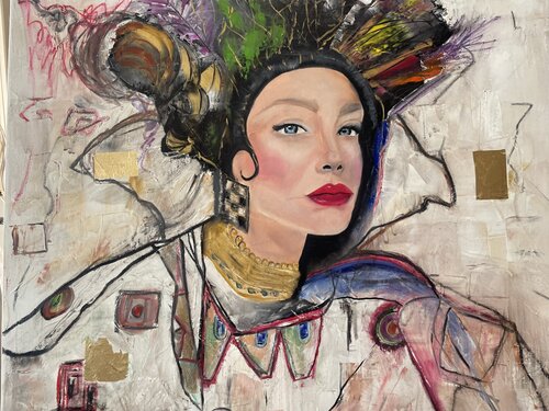 Il centro che regge mentre tutto cede von Tiziana Stanco, Malerei kaufen auf Singulart