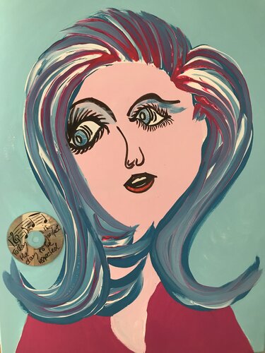 Today is the perfect day to be respected di Silvia Wagner, Pittura in vendita su Singulart