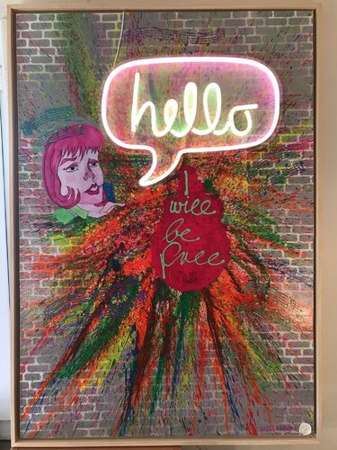 Hello I will be free von Silvia Wagner, Malerei kaufen auf Singulart