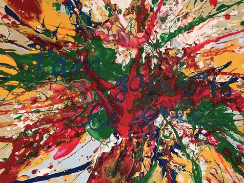 Ich befreie mich di Silvia Wagner, Pittura in vendita su Singulart