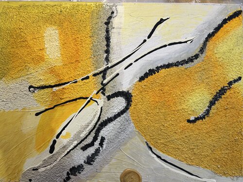 Abstrakte Landschaft di Silvia Wagner, Pittura in vendita su Singulart