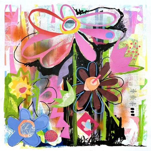 urban eden van Kathy Dunaway, Werk op papier te koop op Singulart