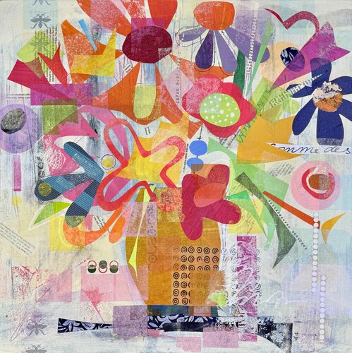 Color Party par Kathy Dunaway, Peinture en vente sur Singulart