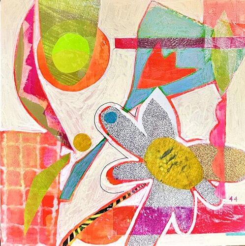 Color Leans In di Kathy Dunaway, Pittura in vendita su Singulart