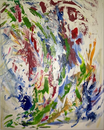 "ZOPPOLA, RESPIRO DI COLORI" van Marisa Comparin, Schilderij te koop op Singulart