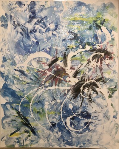 “QUIETE VIBRANTE “ by Marisa Comparin, 油畫 for Sale on Singulart