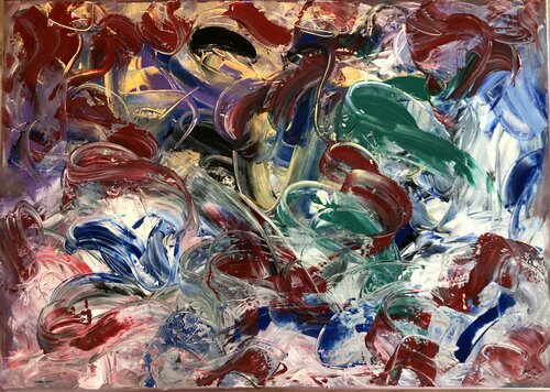 CUORE SPEZZATO van Marisa Comparin, Schilderij te koop op Singulart