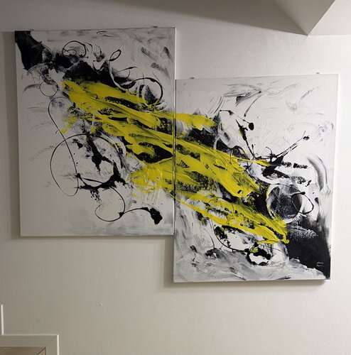 URLO DI LUCE van Marisa Comparin, Schilderij te koop op Singulart