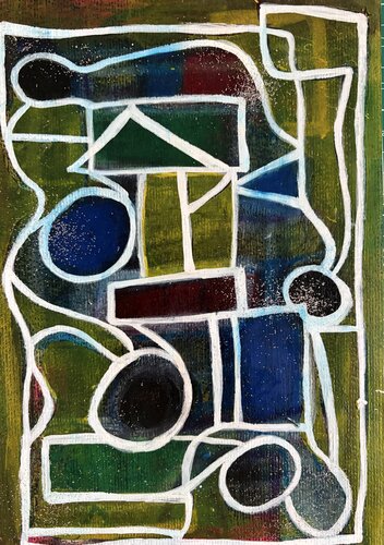 L’EQUILIBRIO DEGLI OPPOSTI by Marisa Comparin, 油畫 for Sale on Singulart