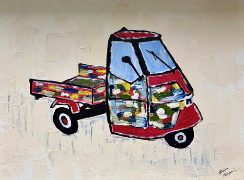 ITALIA BEE di Marisa Comparin, Pittura in vendita su Singulart
