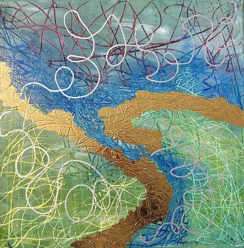 TRAME DEL VENTO de Marisa Comparin, Pintura a la venta en Singulart