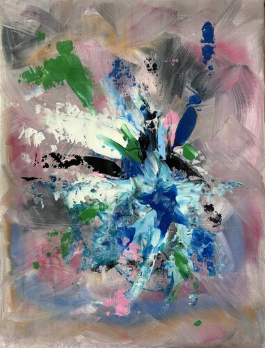 Nucleo di luce instabile by Marisa Comparin, 油畫 for Sale on Singulart