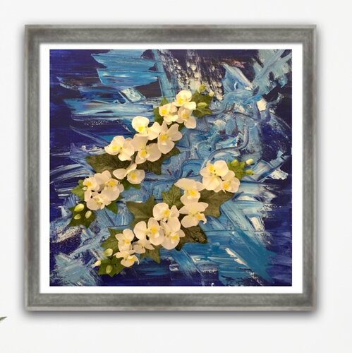 Phalaenopsis van Marisa Comparin, Schilderij te koop op Singulart