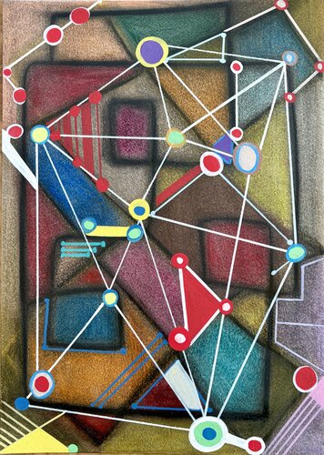 CARTOGRAFIA SINAPTICA by Marisa Comparin, Painting for Sale on Singulart