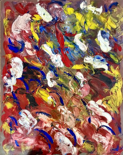 RELAZIONE COMPLICATA by Marisa Comparin, Painting for Sale on Singulart