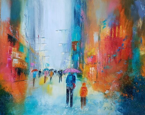 Entre pluie et neige by Artize, Painting for Sale on Singulart