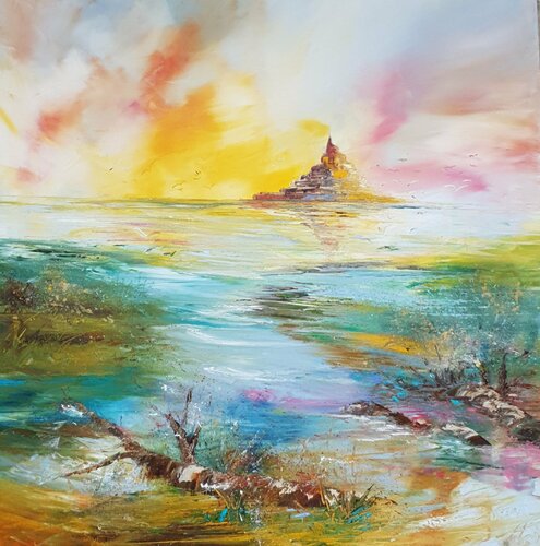 Les prés salés by Artize, Painting for Sale on Singulart