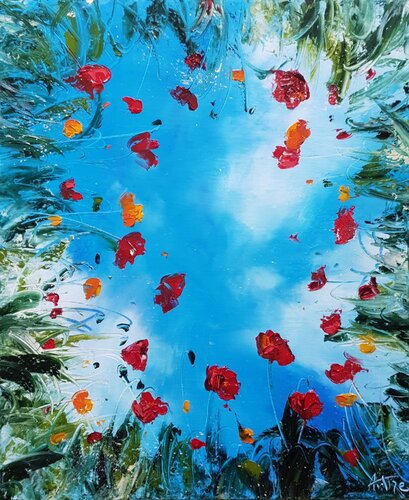 Regarder le vent by Artize, Painting for Sale on Singulart