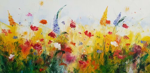 Colza et compagnie by Artize, Painting for Sale on Singulart