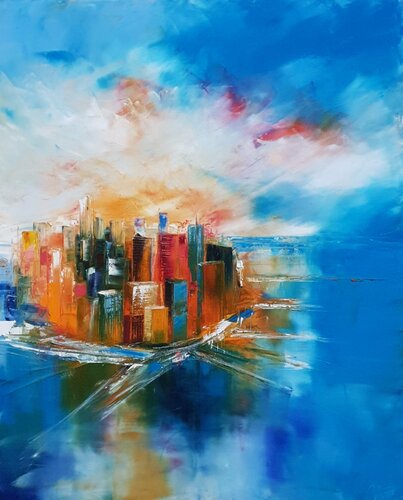Manhattan Forever by Artize, Painting for Sale on Singulart
