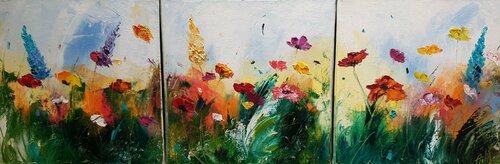 Un grand vent de fleur by Artize, Painting for Sale on Singulart
