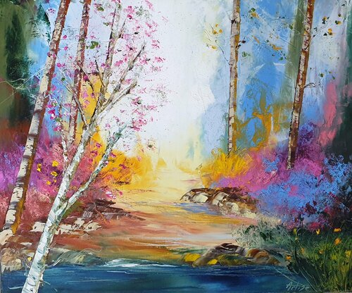 Prendre le temps di Artize, Pittura in vendita su Singulart