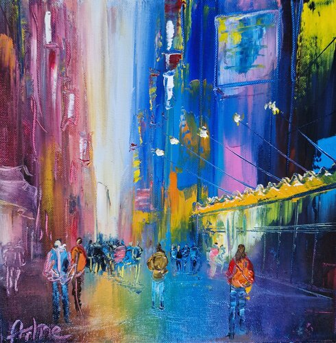 Night fever di Artize, Pittura in vendita su Singulart