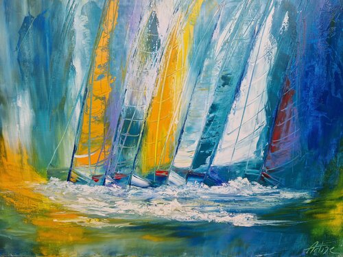 Voyage Voyage di Artize, Pittura in vendita su Singulart