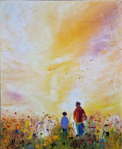 Pensées di Artize, Pittura in vendita su Singulart
