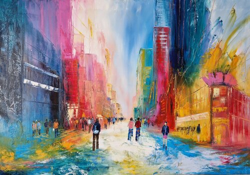 Cosmopolitan by Artize, Painting for Sale on Singulart
