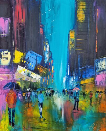 Reflets urbains di Artize, Pittura in vendita su Singulart
