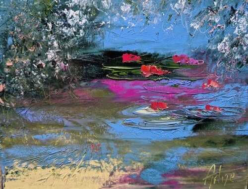Le lac by Artize, Painting for Sale on Singulart
