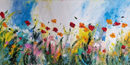 La prairie by Artize, Painting for Sale on Singulart